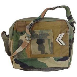 Vintage Addiction Camo Crossbody Bag